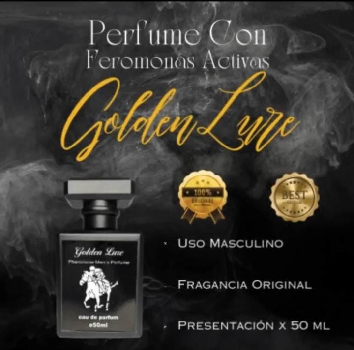 GOLDEN LURE   PERFUME CON FEROMONAS