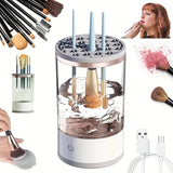 Lavador de brochas de maquillaje eléctrico