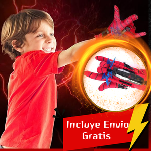 GUANTES DE SPIDER - MAN CON LANZADOR DE TELARANA- "INCLUYE ENVÍO GRATIS"