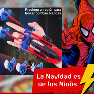 GUANTES DE SPIDER - MAN CON LANZADOR DE TELARANA- "INCLUYE ENVÍO GRATIS"
