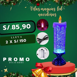 VELAS LED  MAGICAS NAVIDEÑAS - ENVIO GRATIS A TODO EL PERU