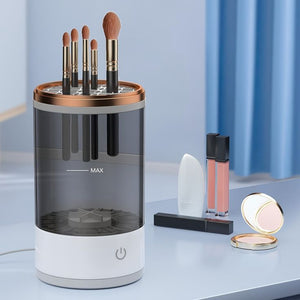 Lavador de brochas de maquillaje eléctrico