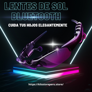 LENTES DE SOL CON AUDIFONOS  BLUETOOTH INALAMBRICO + ESTUCHE